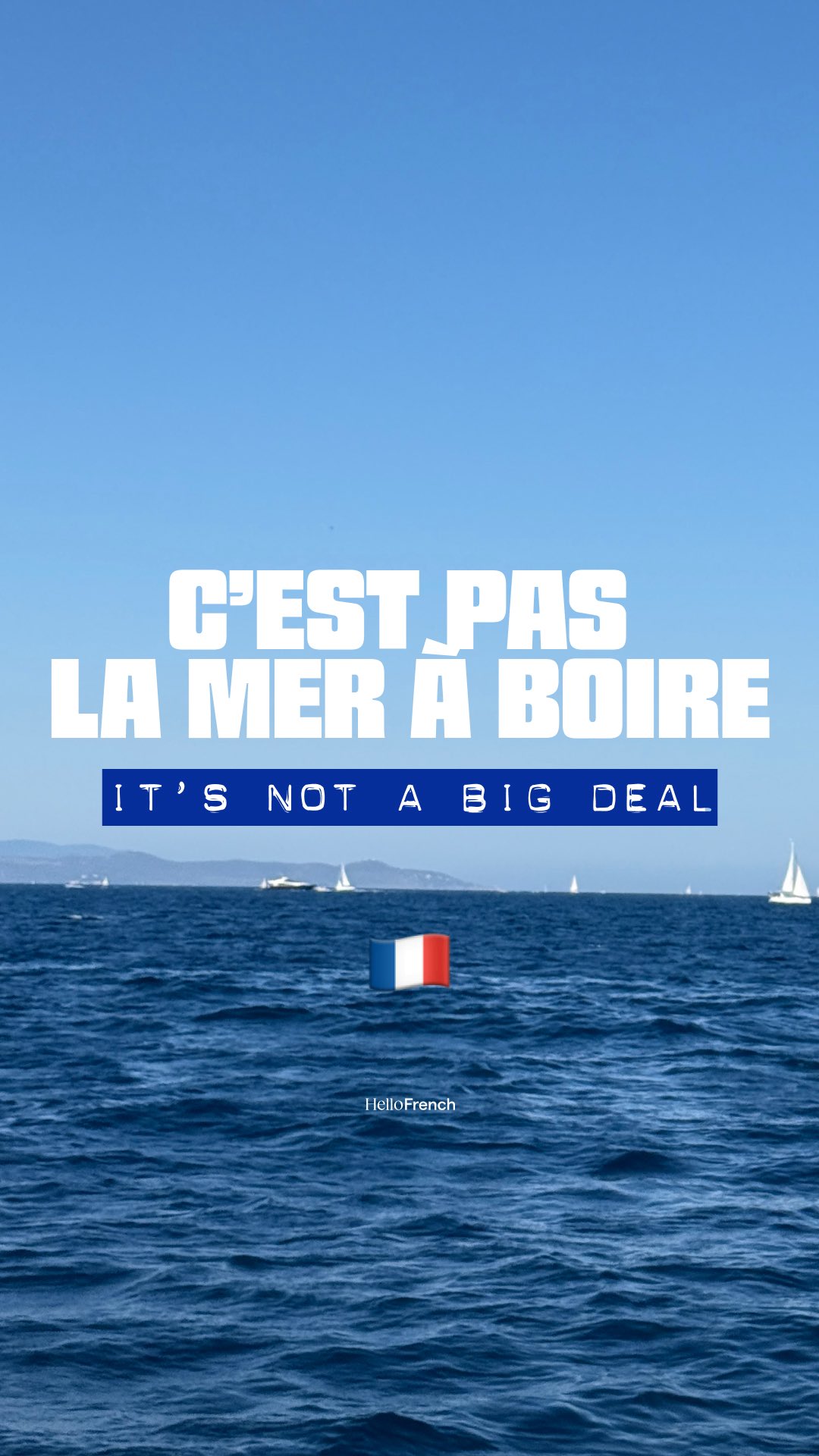 Overthinking a task that feels bigger than it is? The French have the ...