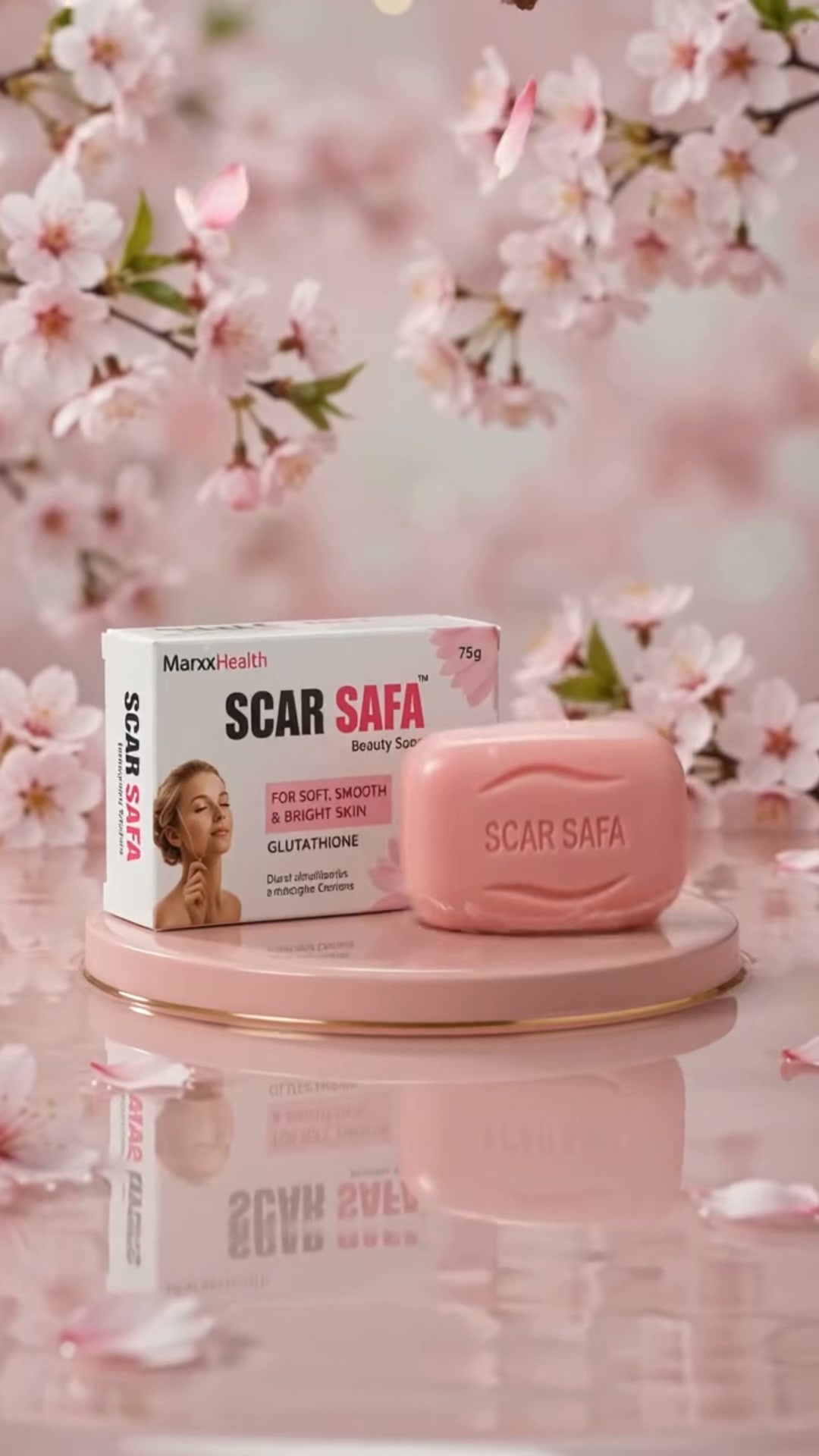 glutathione scars Your everyday skincare deserves a little extra care., Meet SCAR SAFA Beauty Soap — a gentle daily-care formula with Glutathione, Kojic Acid, Vitamin E & Glycolic Acid, designed to help c كريم العين بالجلوتاثيون Pack:Pack of 6 GLOW Blend Vial 70mg