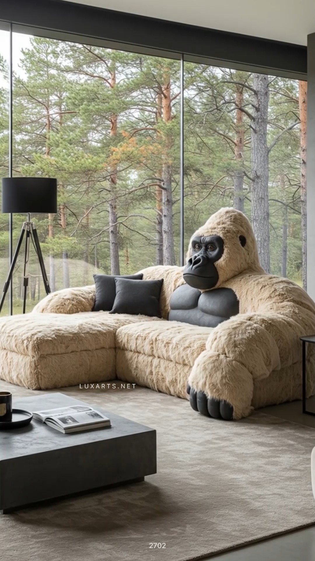 This isn't just furniture… it's a statement piece! 🐾 A giant
