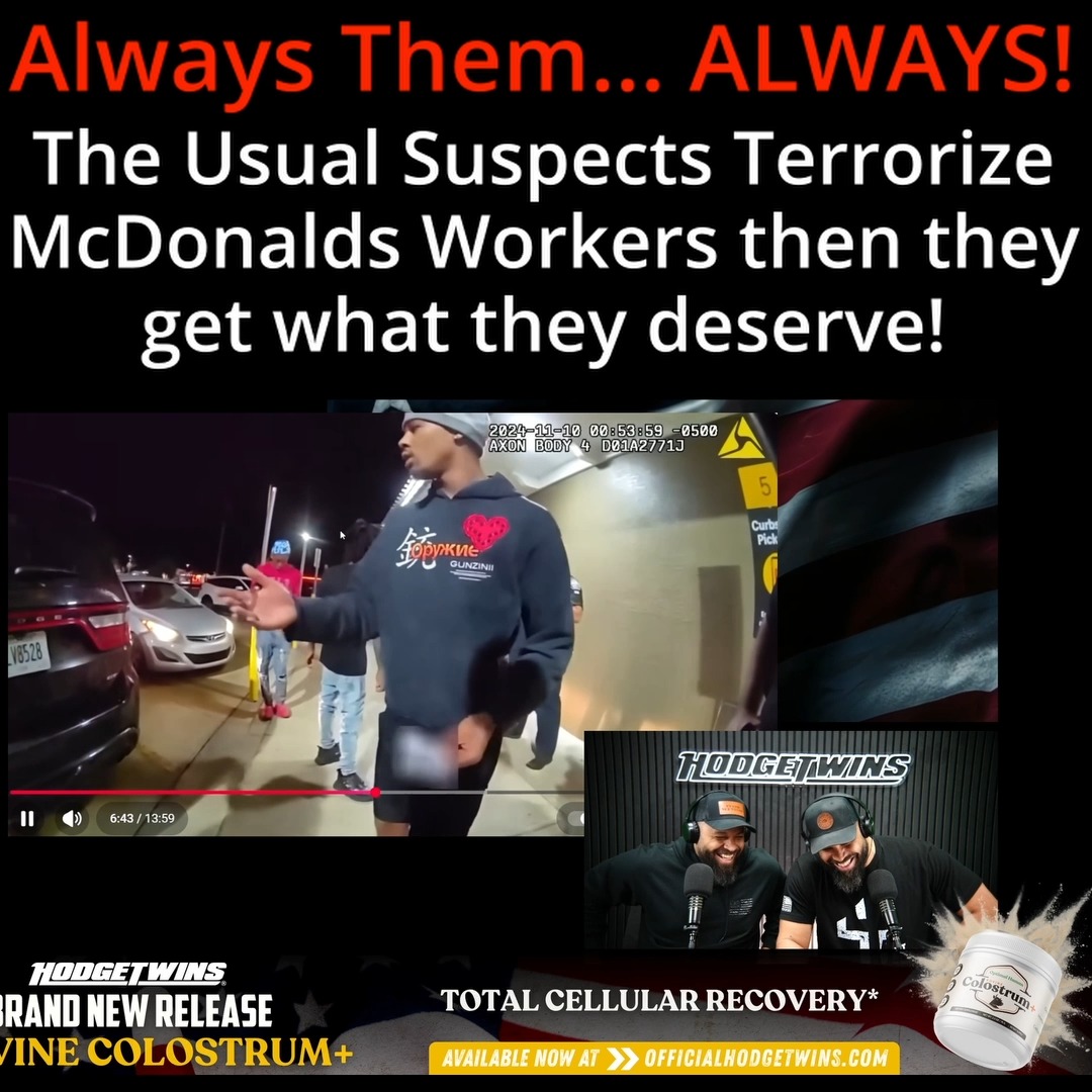 The Usual Suspects Terrorize McDonalds Workers then they get what they ...