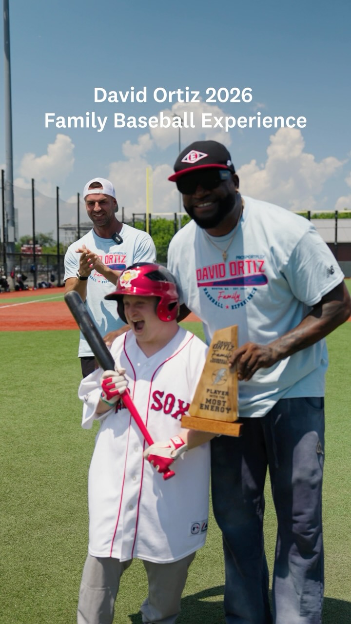 David - Here at the studio with my son @dangeloortiz34 Red Sox in