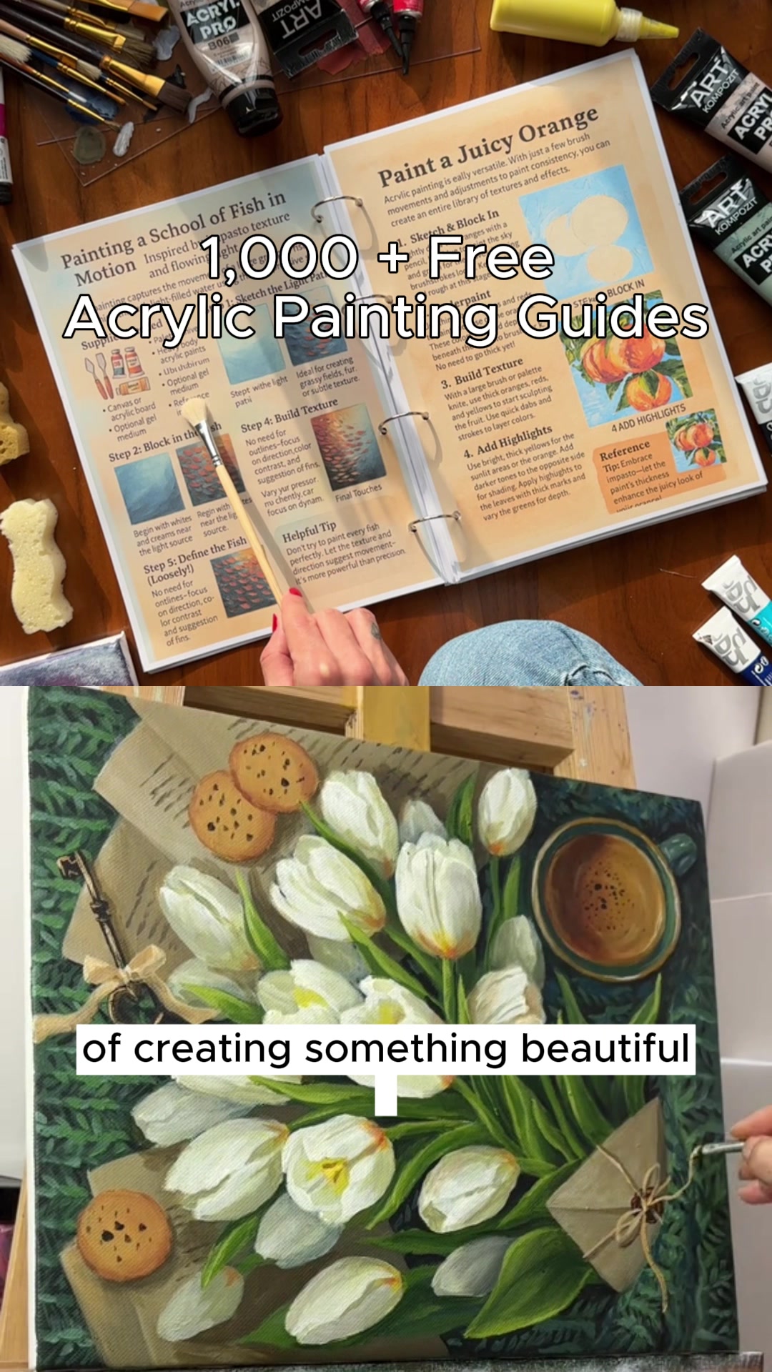 Master Acrylic Painting — From Beginner to Artist! Our Acrylic Painting ...