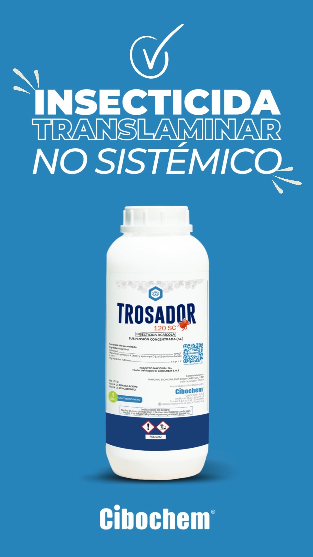 CIBOCHEM - ¡¡METOMIL VASCAL 40 SP Potente Insecticida!! Es un ...