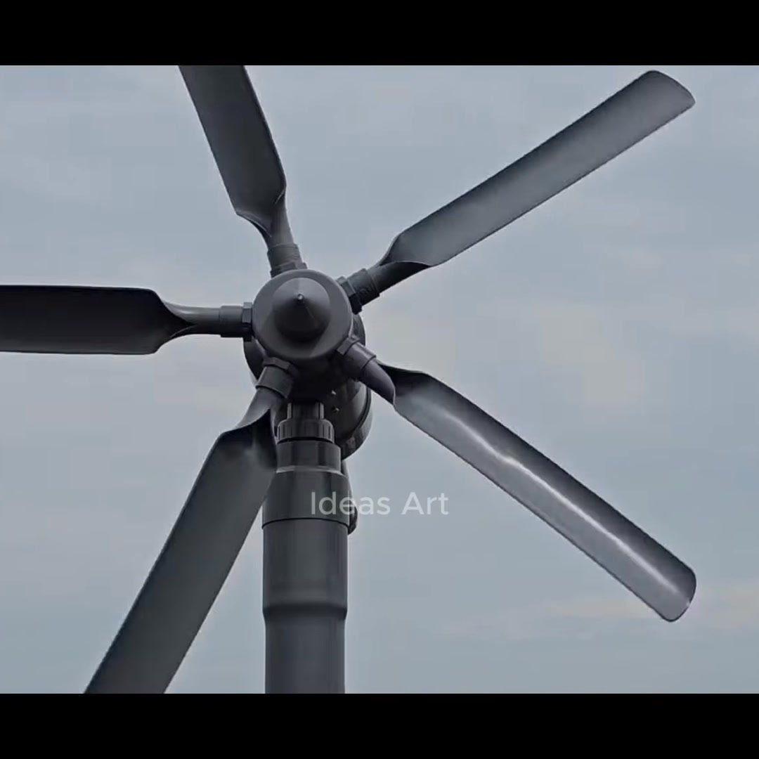 Homemade windmill from PVC plastic | Vinh Creative | Facebook