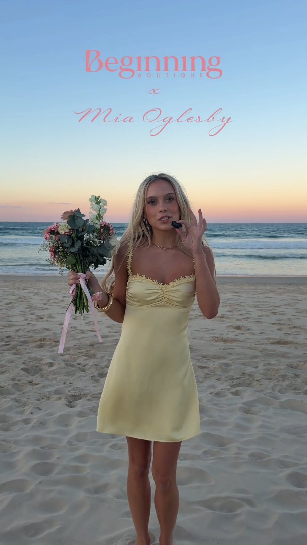beginning boutique homecoming dresses Which dress should @mia.oglesby5 choose? 🌷, X Mia Oglesby is now live, shop the full collection online now , #homecoming #homecomingdress #beginningboutique #miaoglesby beginning boutique