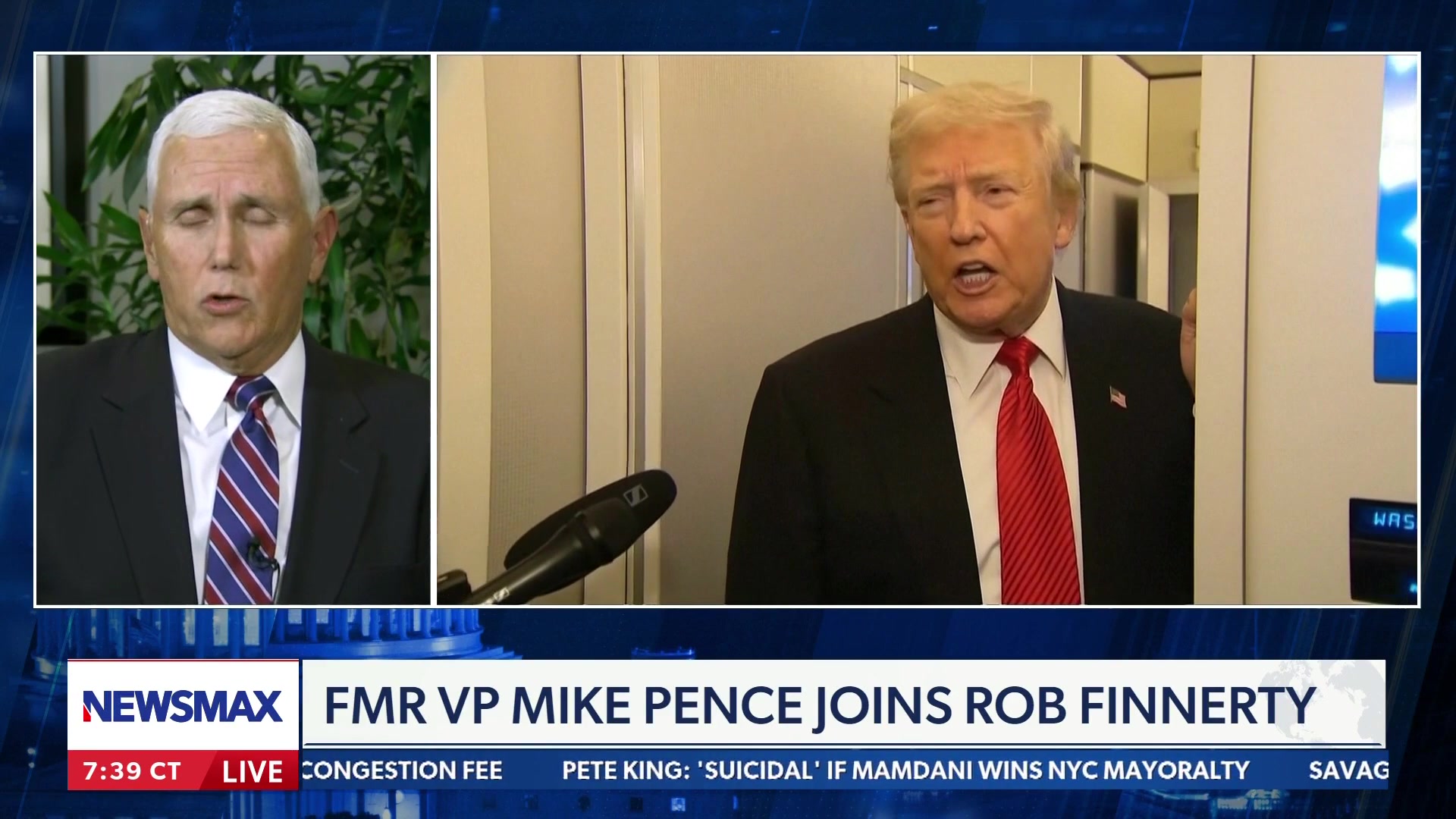 Former VP Mike Pence joined 