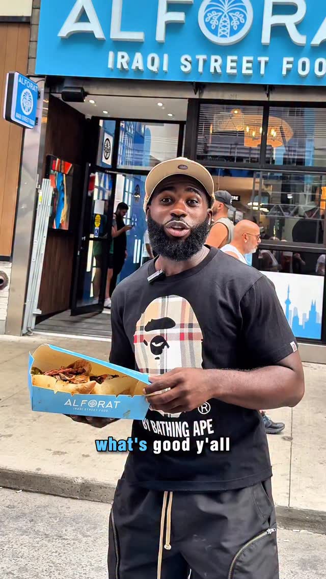 @smooth.hefner came to try our Samoon sandwiches 😮‍💨 📞 Call us (416 ...
