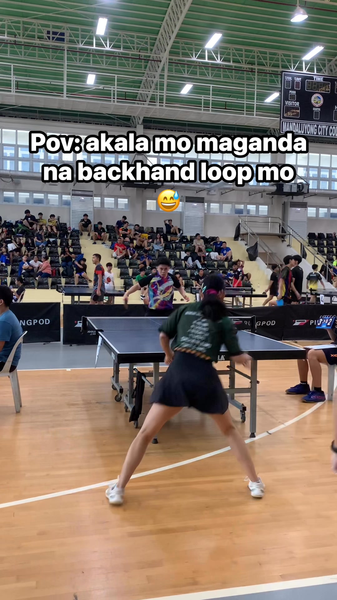 Parang wala lang sa kanya eh 😅 #pingpong #tabletennis | Coach ...
