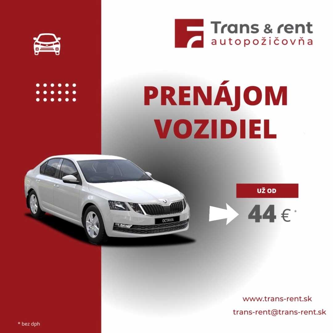 Autopožičovňa Žilina - Trans & Rent s.r.o.