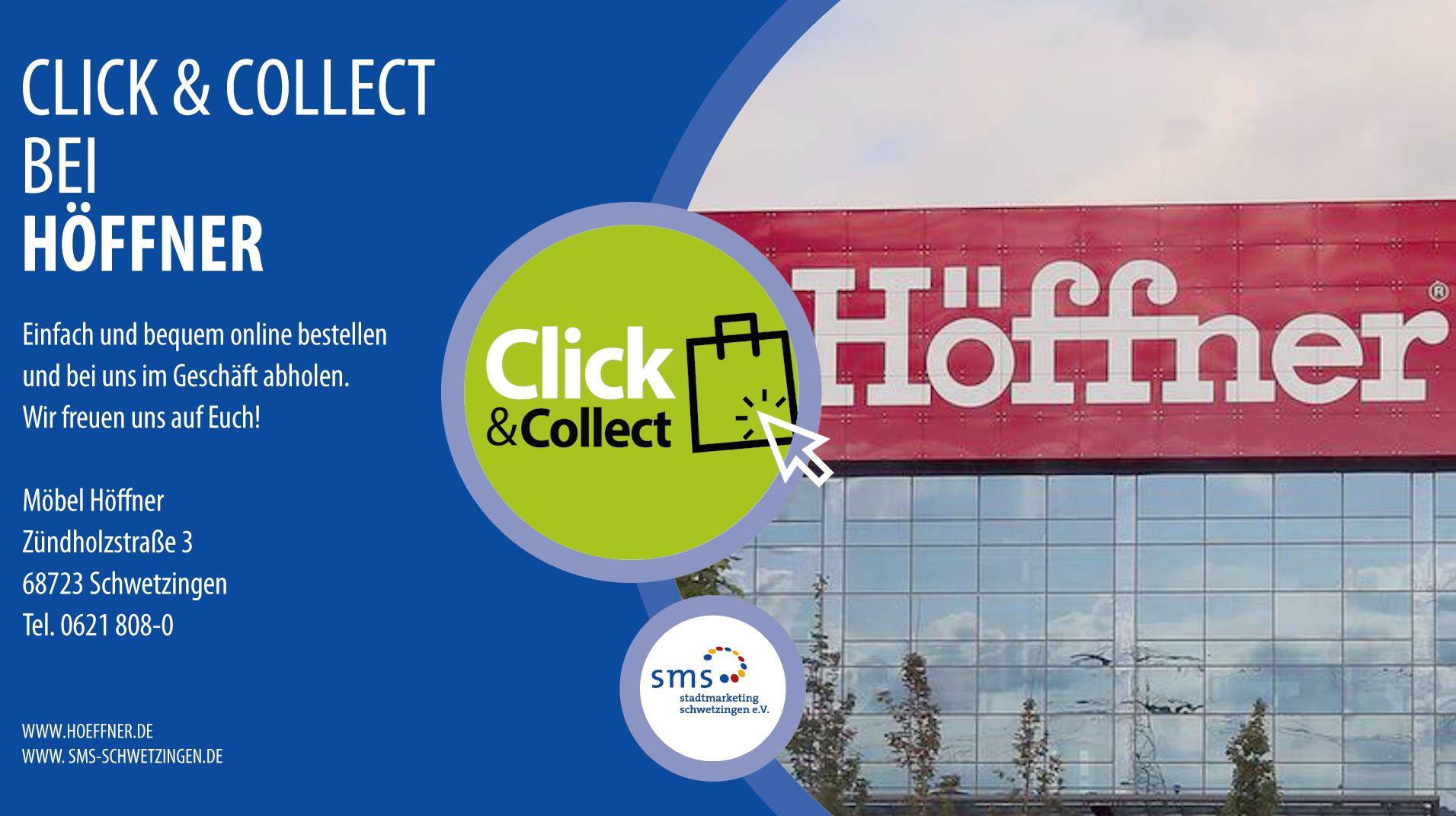 Jetzt einfach und bequem lokal kaufen mit Click & Collect bei Möbel Höffner., #shopping #lokalkaufen #clickcollect #clickandcollect #supportyourlocal #schwetzingen, Möbel Höffner, Zündholzstraße 3,