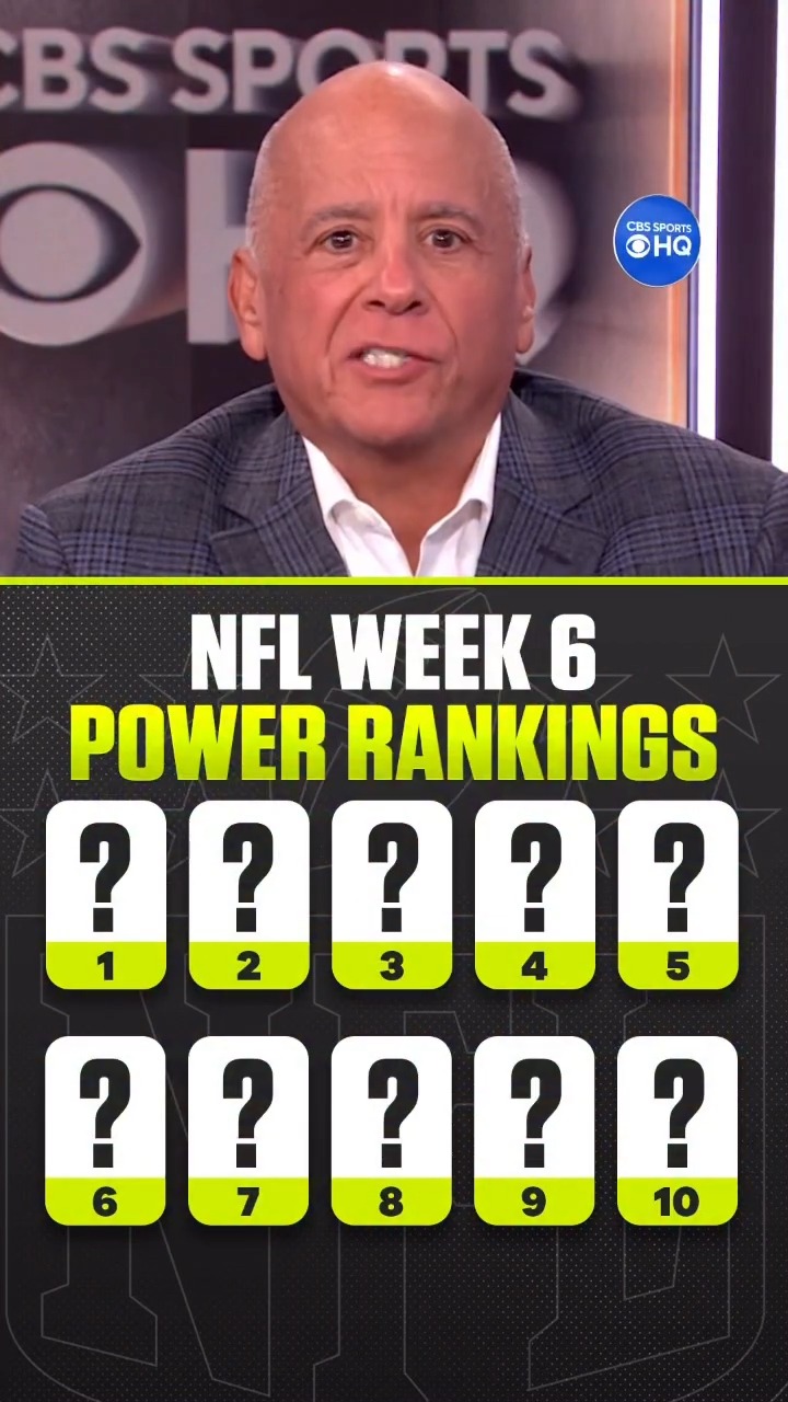 NFL Week 6 Power Rankings | Tampa Bay Buccaneers on CBS Sports | Facebook