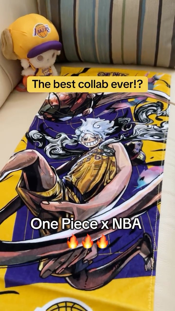One piece X Nba mini poster set #onepiece #bucks #lakers