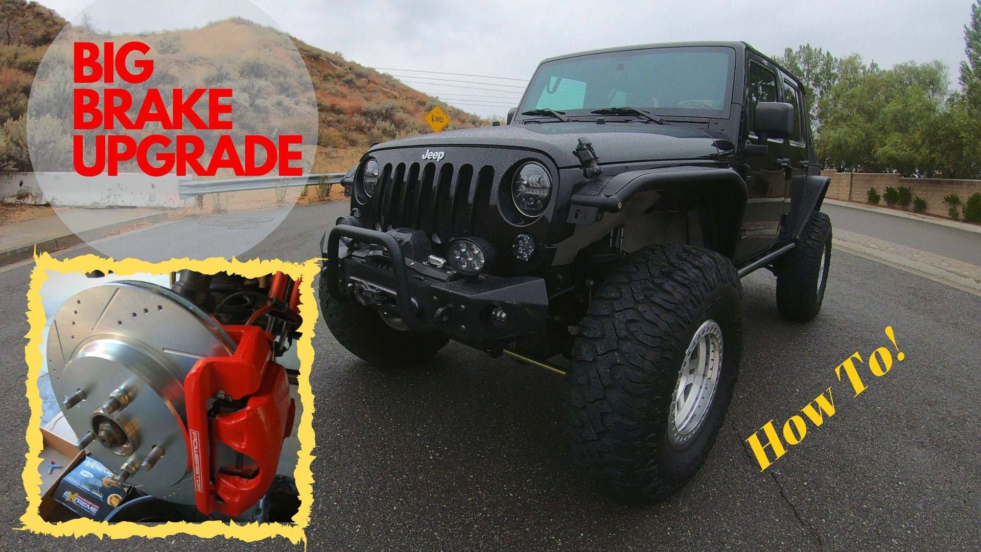 This is the BRAND NEW PowerStop Big Brake Conversion Kit for Jeep ...