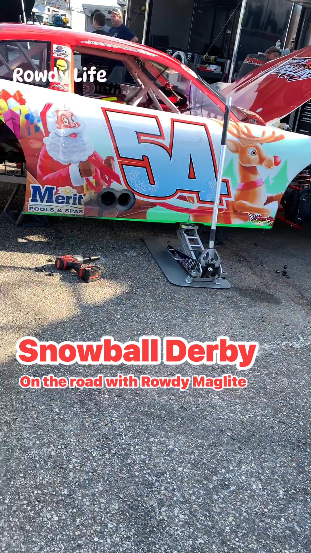 Snowball Derby race week #ontheroadwithrowdymaglite #fiveflagsspeedway ...