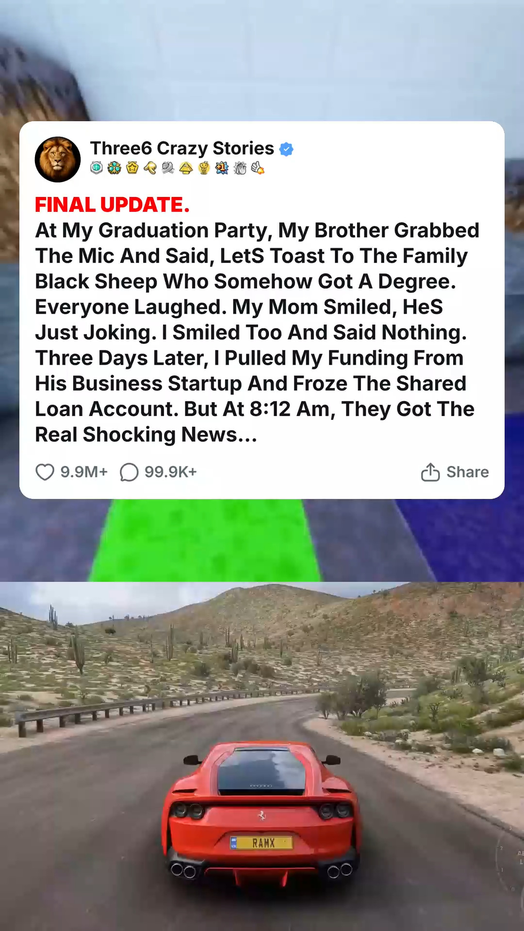 FINAL UPDATE. At My Graduation Party, My Brother Grabbed The Mic And ...