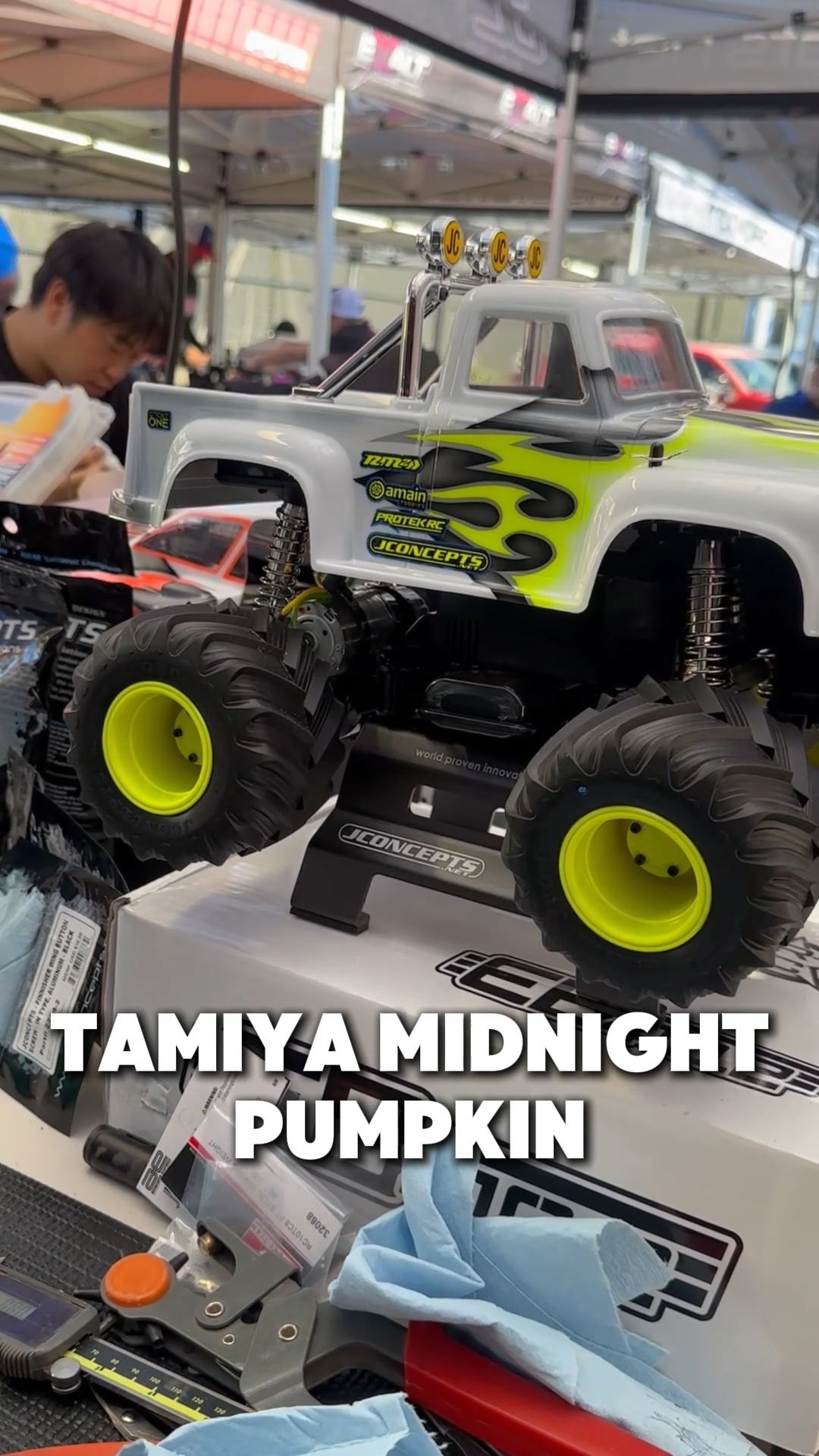 What is the Tamiya Lowride Pumpkin RC model?