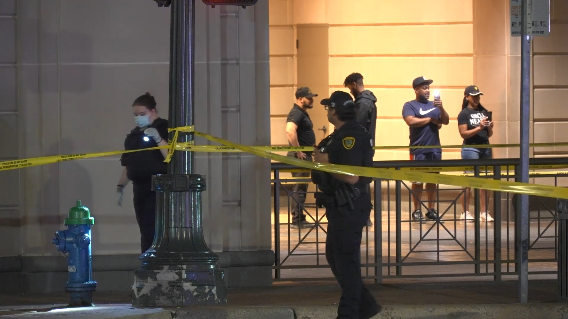 Last night, a suspect was fatally shot after he stabbed a Houston ...