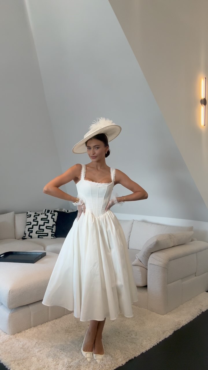 ladies ascot dresses An international outfit, monochrome chic and a gorgeous green dress! All the outfit inspo before our big week. Have you got your Royal outfit sorted yet?👗🎩 #RoyalAscot unique cocktail dresses