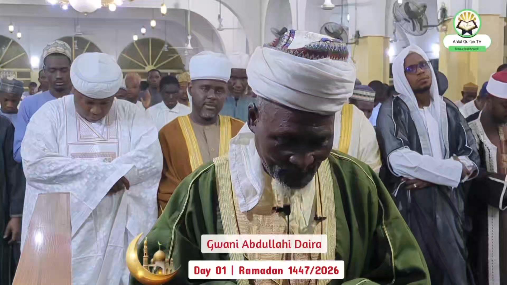 Day 01 Ramadan Taraweeh | Masallacin Shaikh Muhammad Rabiu G/Dutse Kano ...