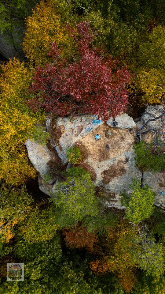 Even on a 'low-color' year, the view from Lockegee Rock is absolutely ...