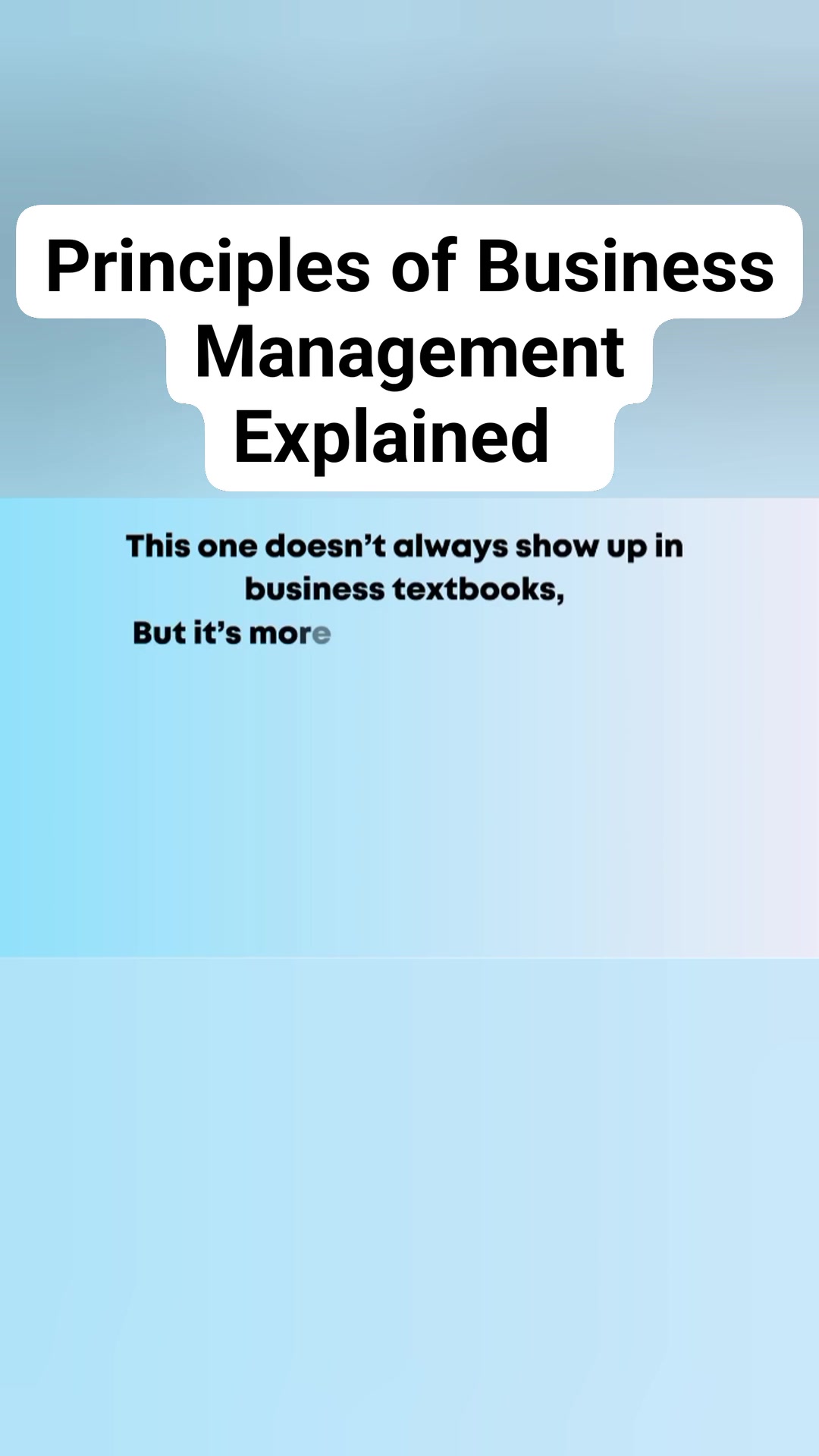 Principles of Business Management Explained #business #principles # ...