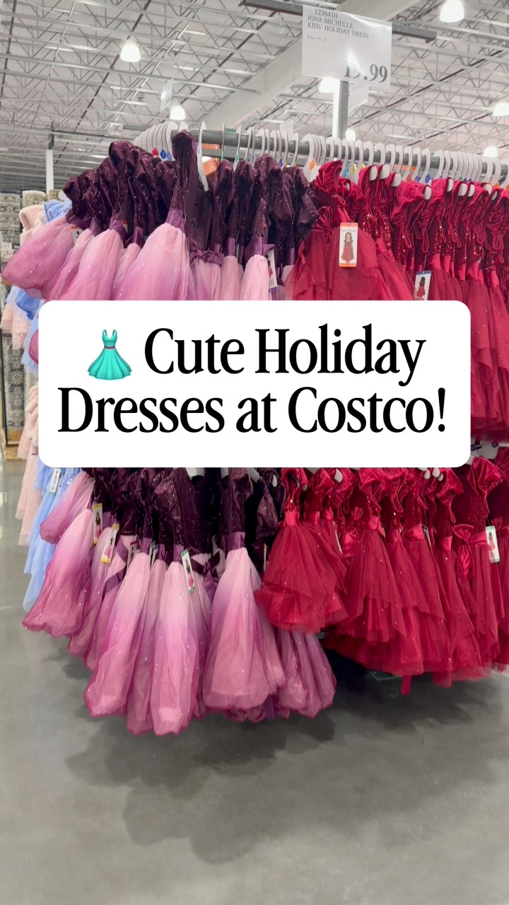 costco holiday dresses It may be early, but is already bringing the style! 👀 These cute holiday are perfect for festive parties, family photos, and all the celebrations ahead. ❤️🛒, #costcoclothing Kitschy Prints