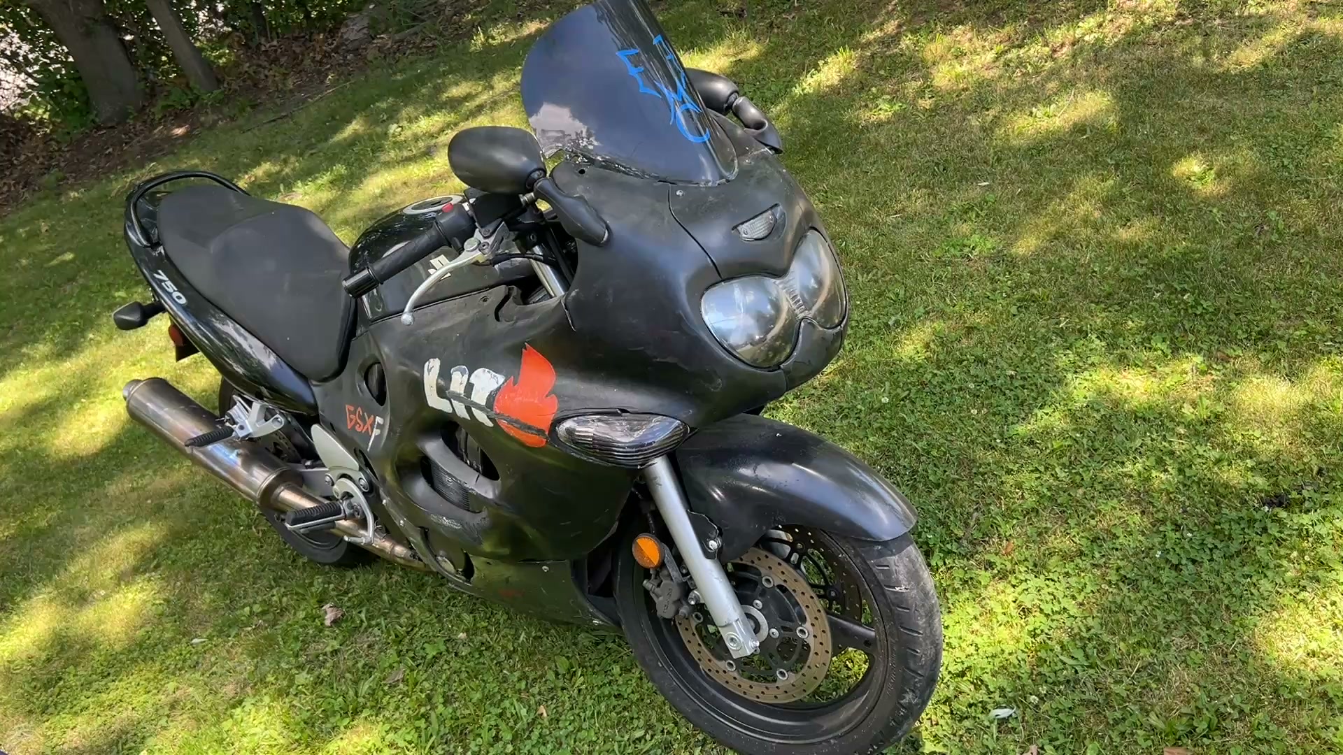 Named after the iconic Japanese sword, the Suzuki Katana cut