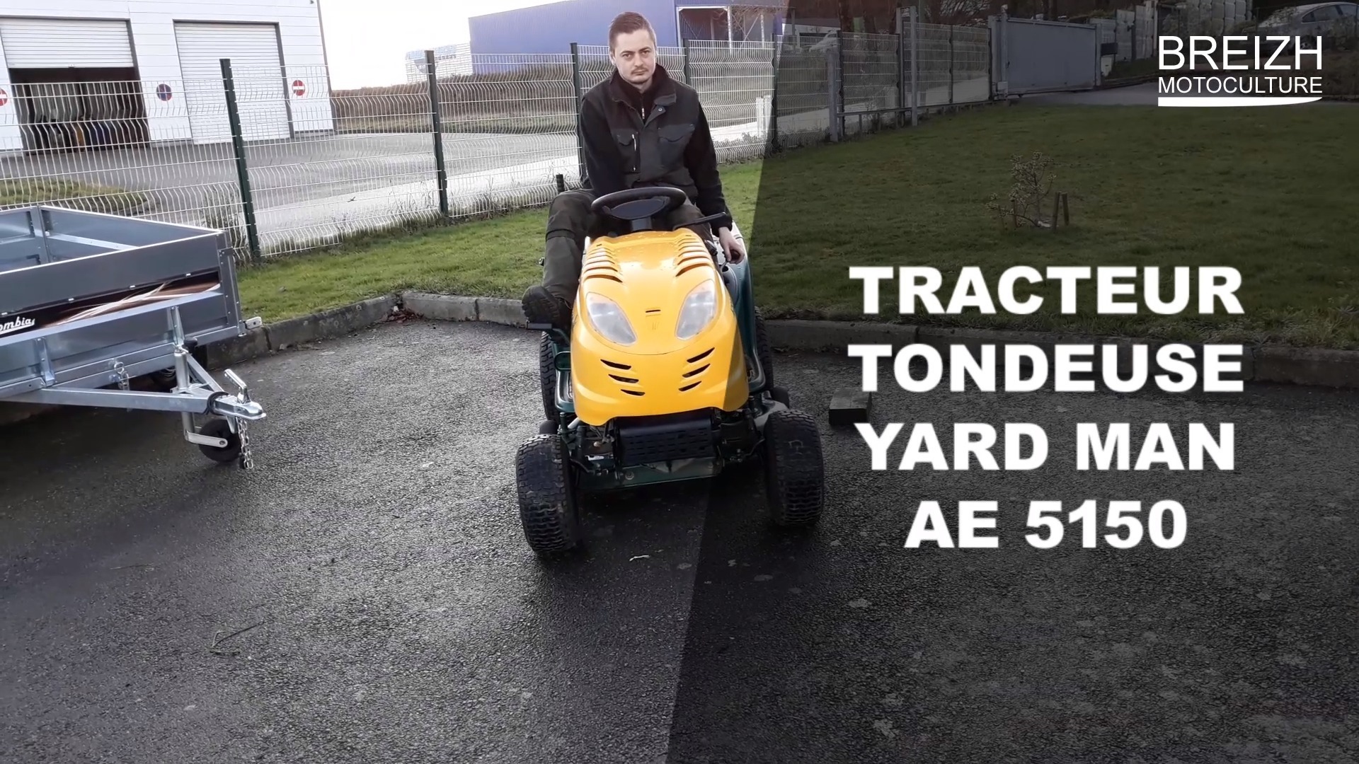 Montage Courroie Tracteur Tondeuse Yard Man Ae 5150
