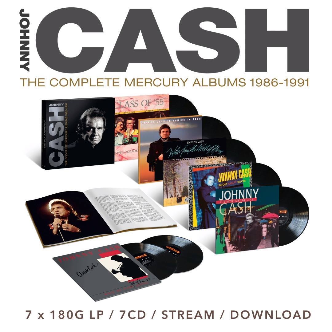 洋楽 Johnny Cash The Complete Mercury 86~91 In the mid-1980s as Johnny Cash found himself between labels