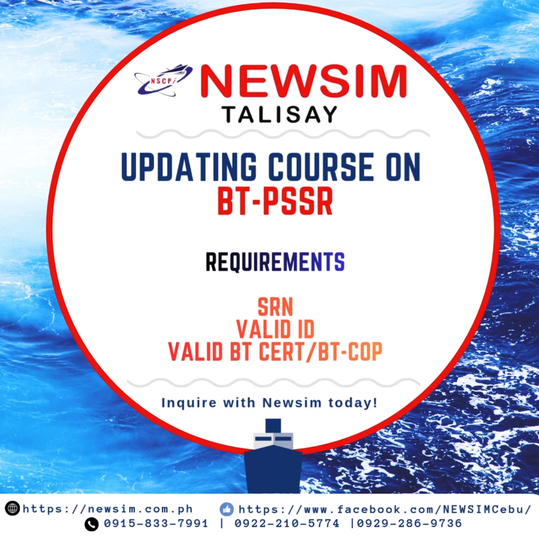 🚨 GOOD NEWS, SEAFARERS! 🚨 We are thrilled to announce that NEWSIM ...