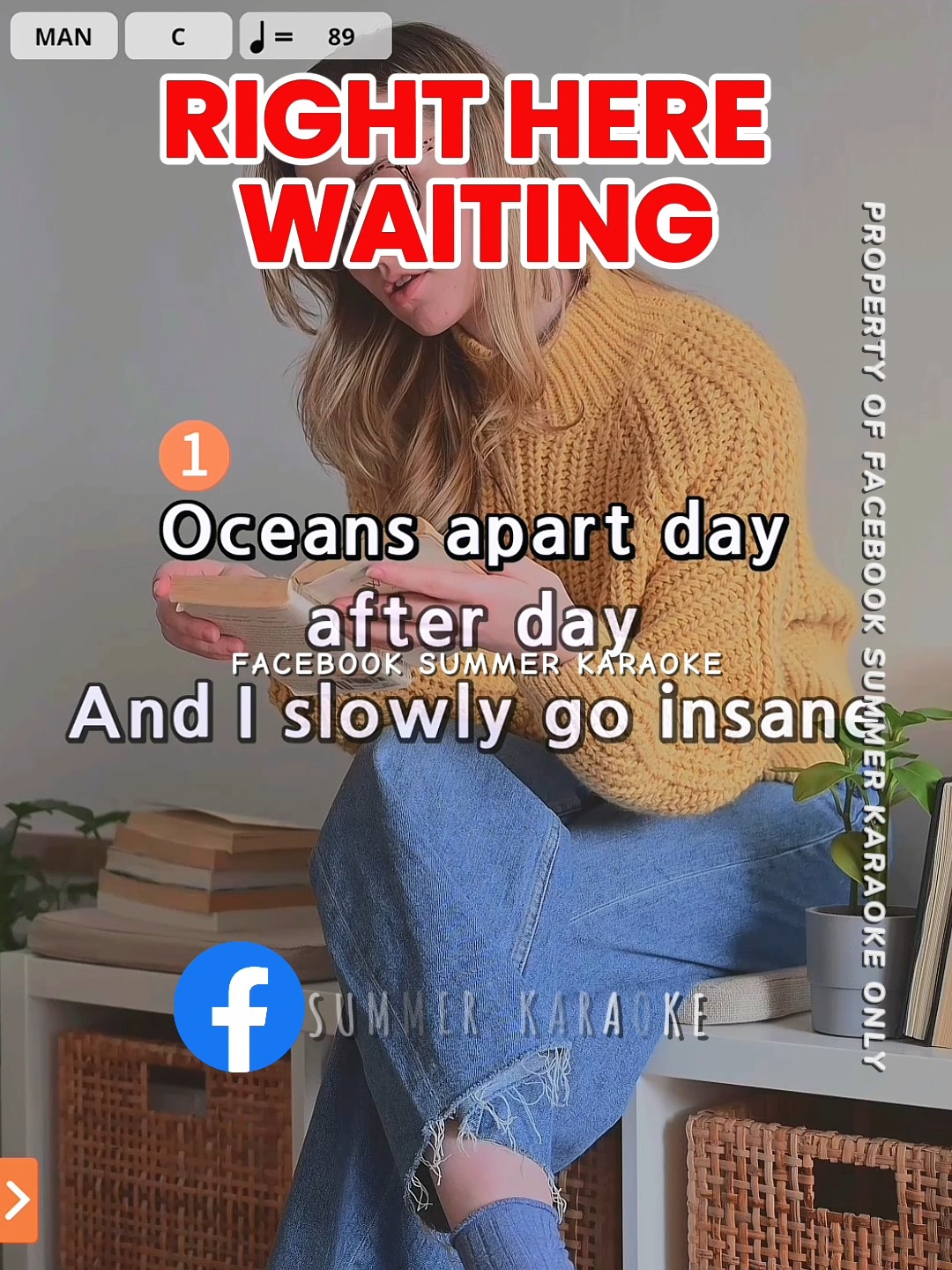 Right Here Waiting - Rock Version Karaoke Song with Lyrics #karaoke # ...