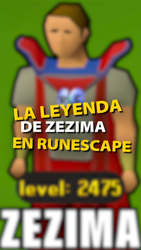 La Leyenda de Zezima en RuneScape 😱 #Runescape #osrs #jagex #zezima # ...