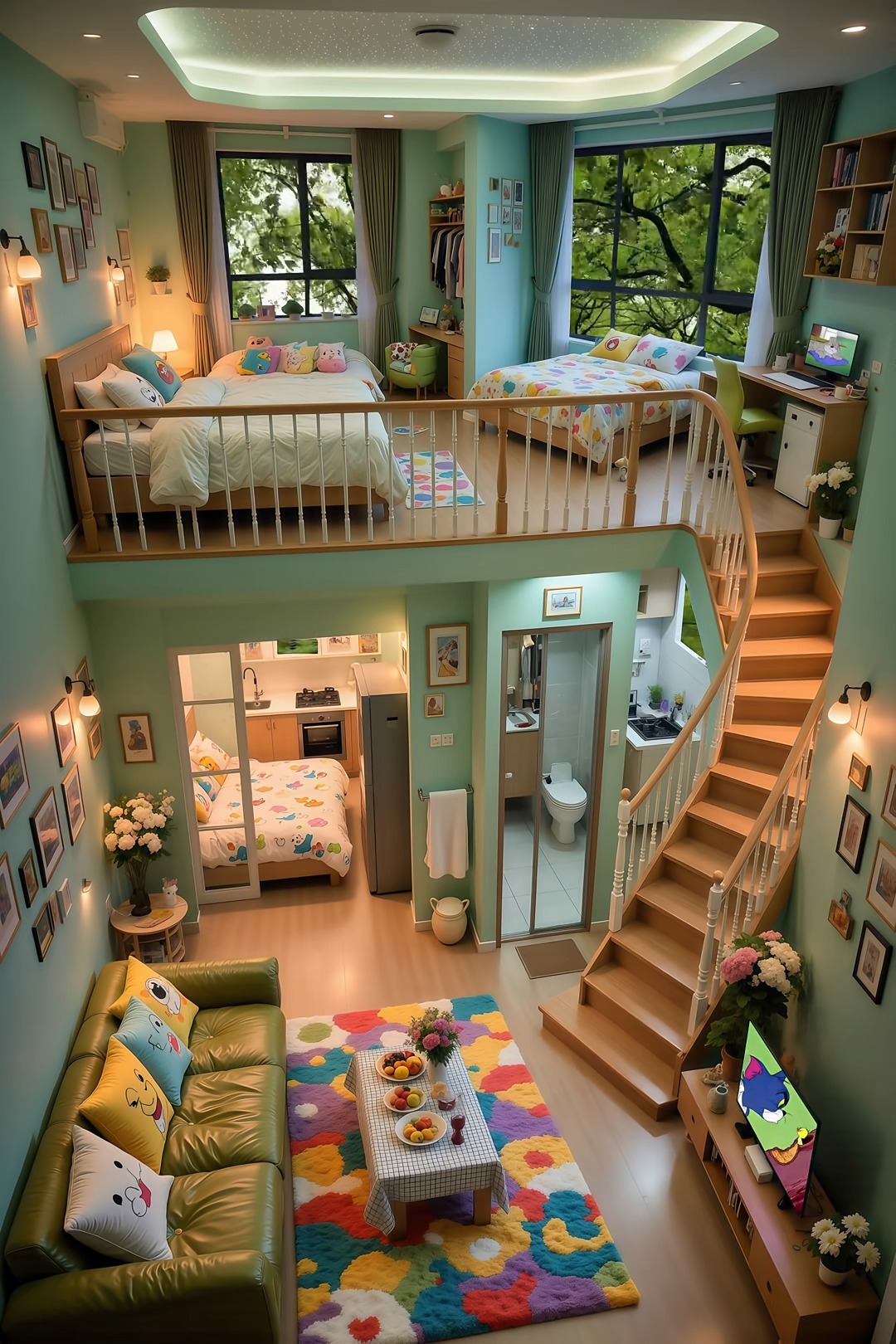 🏡 Góc nhỏ ấm áp và yên bình - nơi mọi mệt mỏi tan biến ☘️💚 #decor # ...