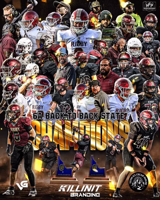 B2B 6A State Champions! 5 Championships in 7 year’s Graphic by Victor ...