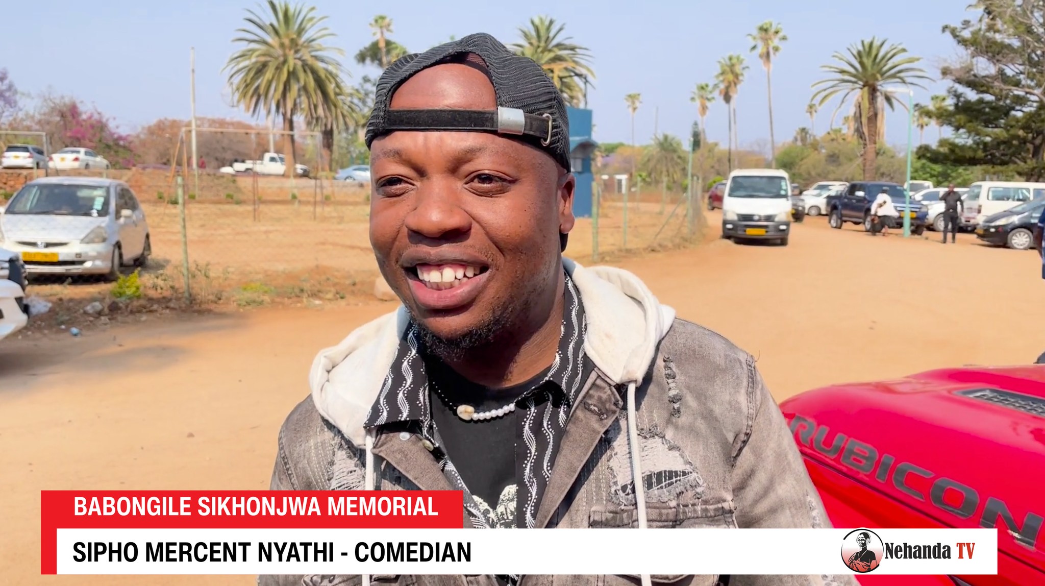 Comedian Sipho Mercent Nyathi pays tribute to the late fellow comedian ...