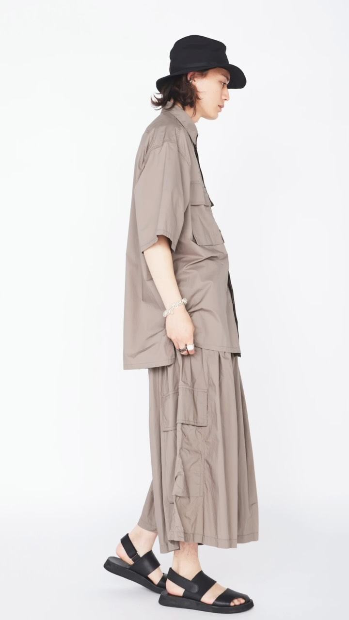 s'yte - 【re stock】smooth Jersey series ☆hakama balloon pants