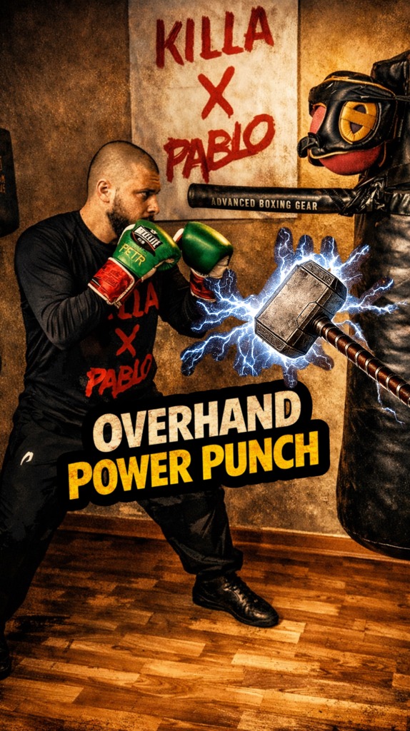 Overhand Power Punch🥊 #boxing #boxingtraining #powerpunch | Petr Scholl ...