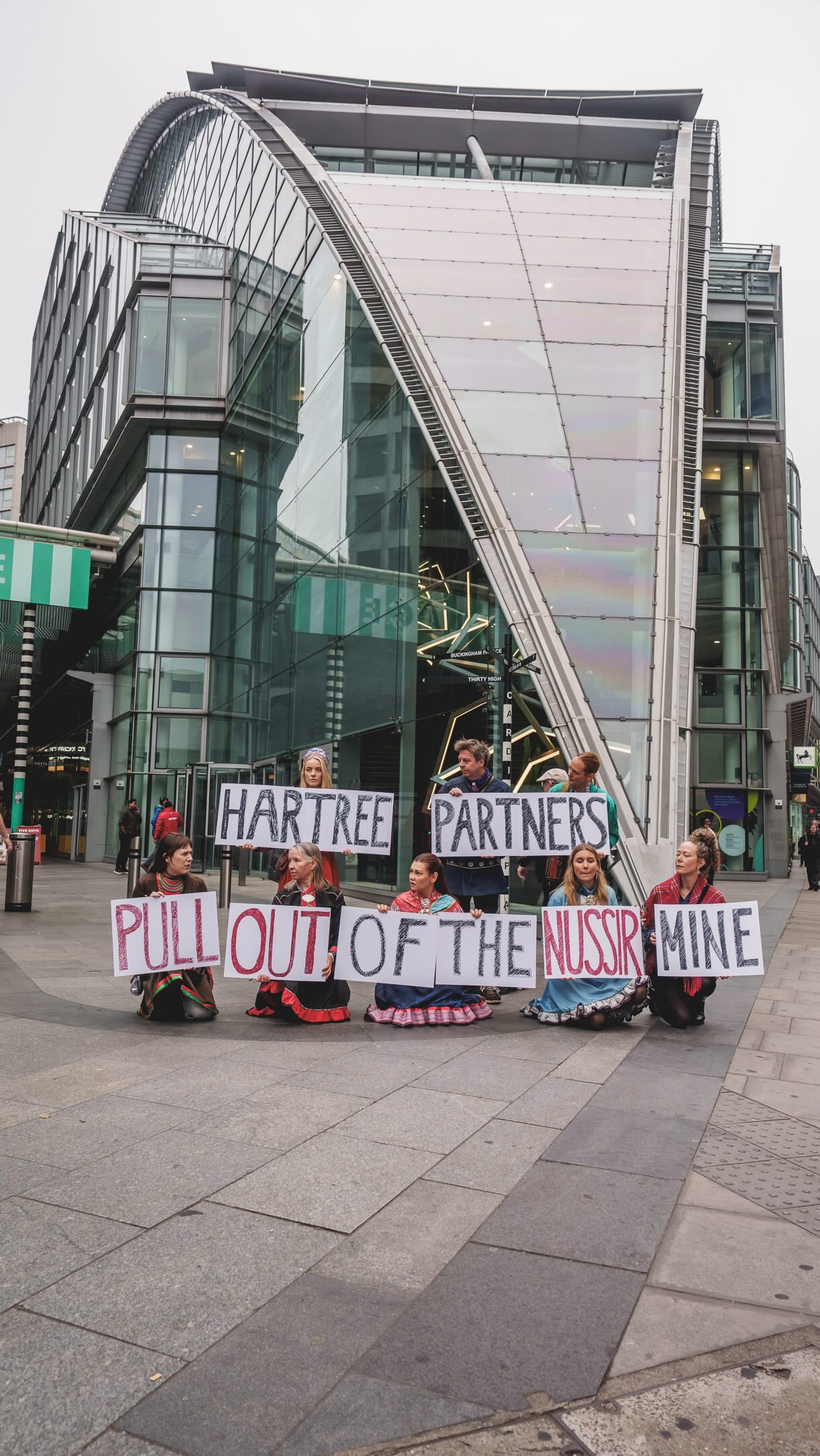 We confronted the Nussir-investors in London! Sign the petition urging ...