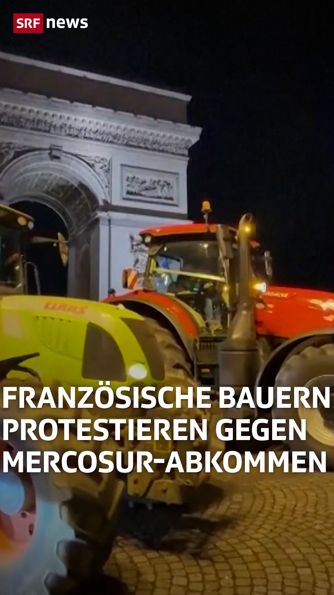Die französischen Bauern lassen nicht locker und protestieren weiterhin ...