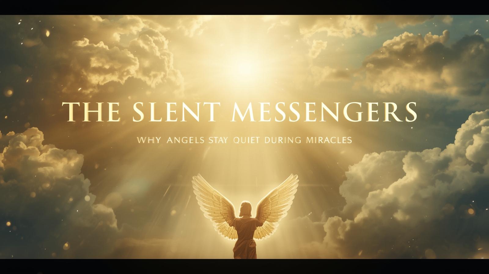 Why do angels stay silent during miracles? 🤔 Sometimes heaven’s silence ...