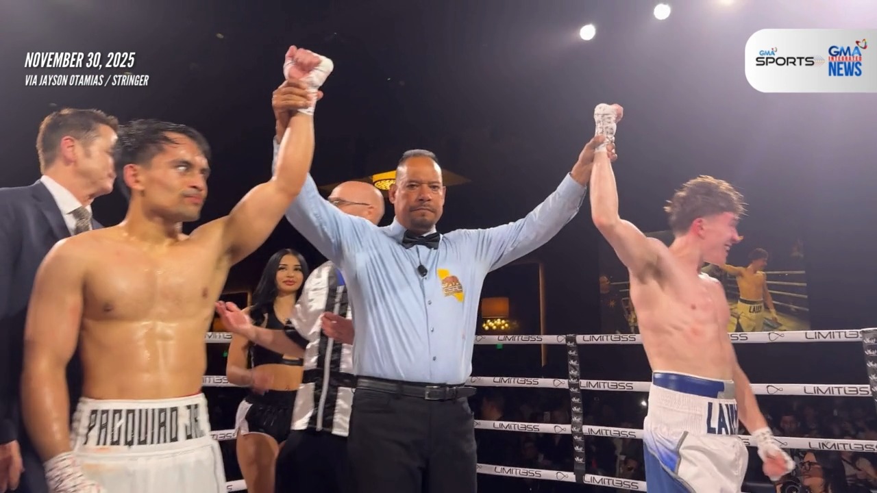 PACQUIAO JR. VS LALLY 🥊 WATCH: Jimuel Pacquiao made his US pro debut ...