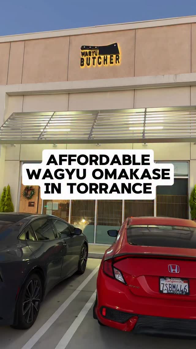 More than affordable Wagyu omakase in Torrance 📍: Wagyu Butcher