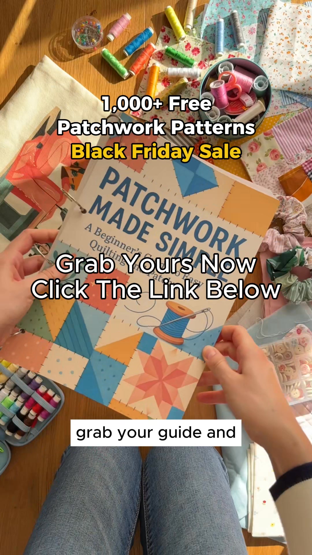 🎁 Black Friday: Patchwork Made Simple — From First Stitch to Finished ...