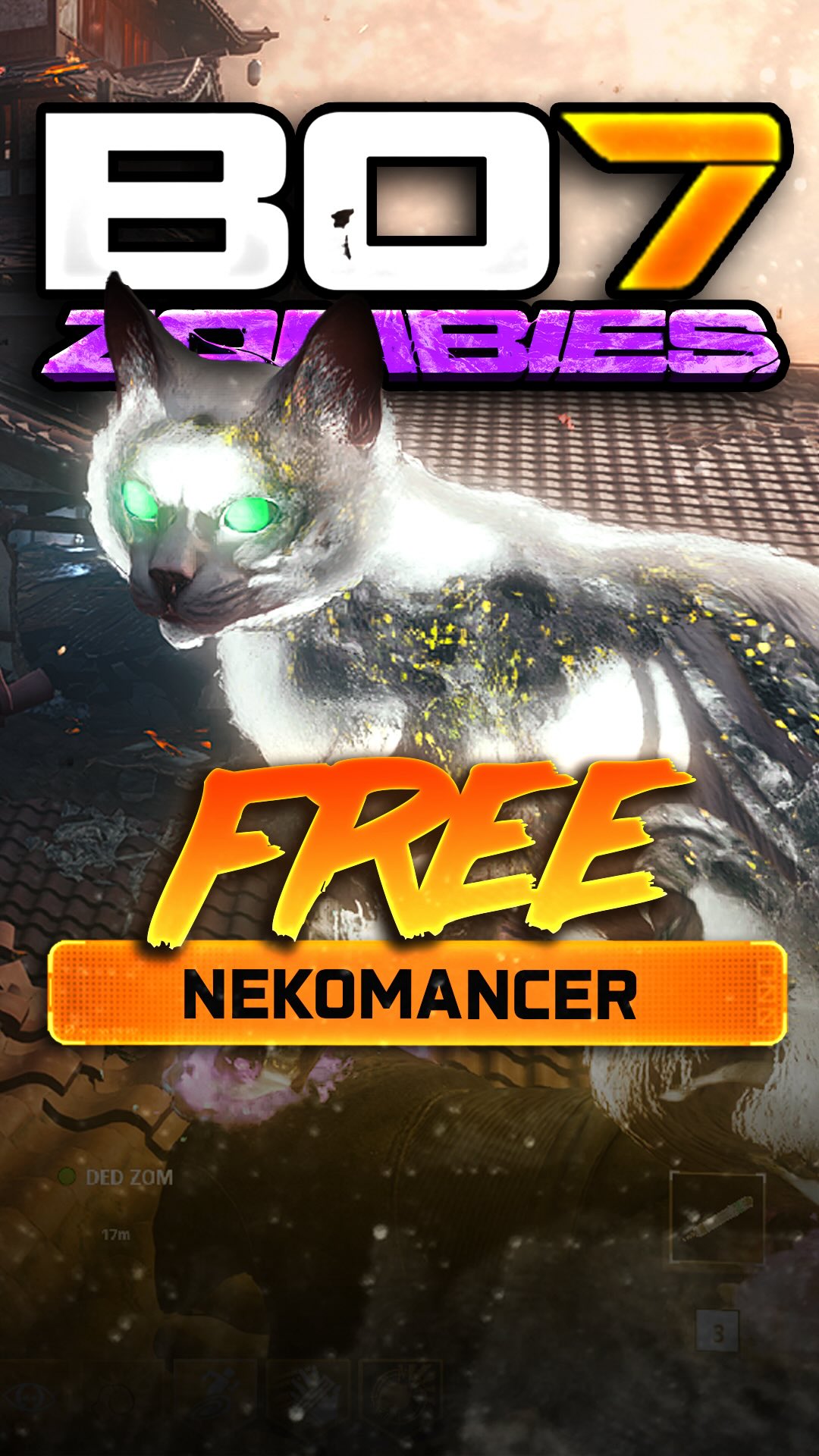How to Unlock NEKOMANCER Cat Wonder Weapon in Kowakujō… (Black Ops