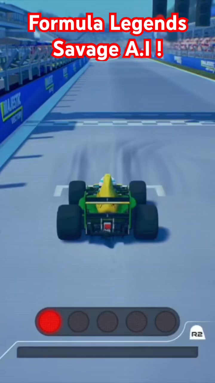 How savage is Formuka Legends A I at the start ? #f1, #formulalegends ...