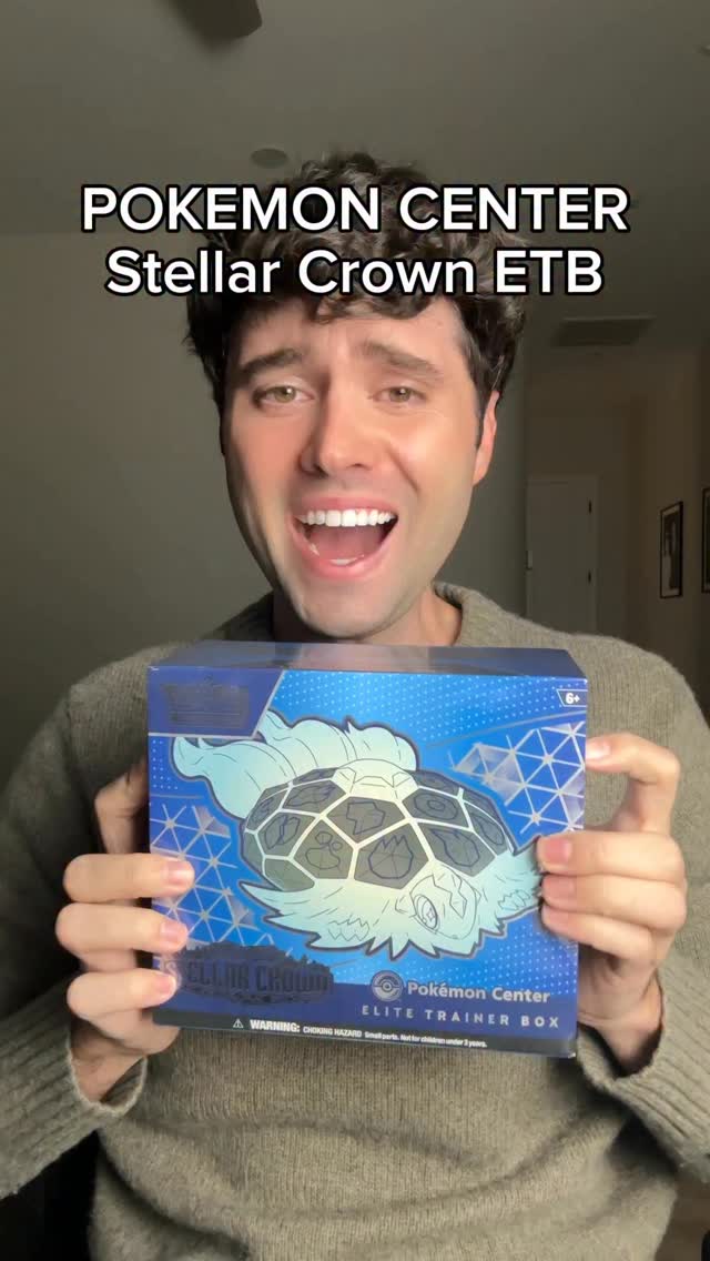 Opening a POKÉMON CENTER Stellar Crown ETB #pokemoncards | KyKy Rips ...