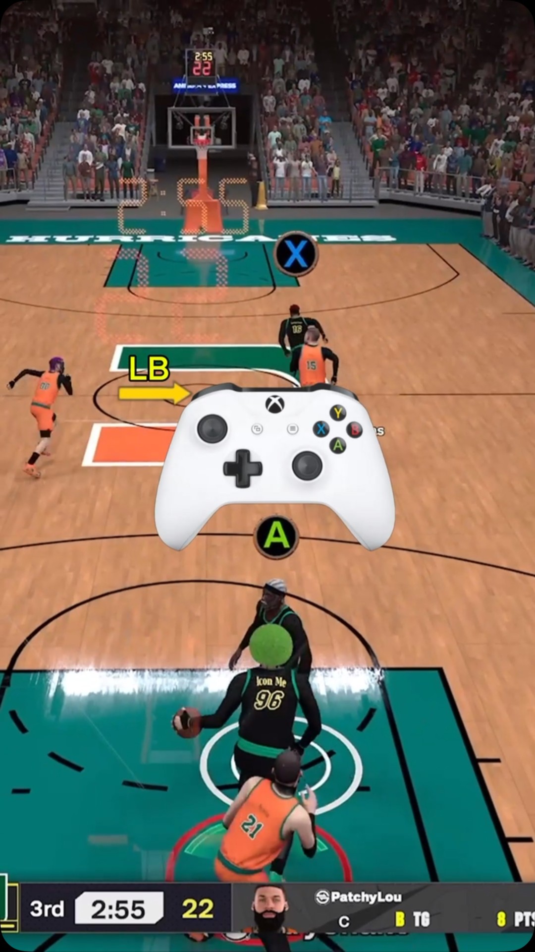 NBA 2K25 Basic Tutorials: How to Icon Bounce Pass in NBA 2K25 #nba2k25 ...