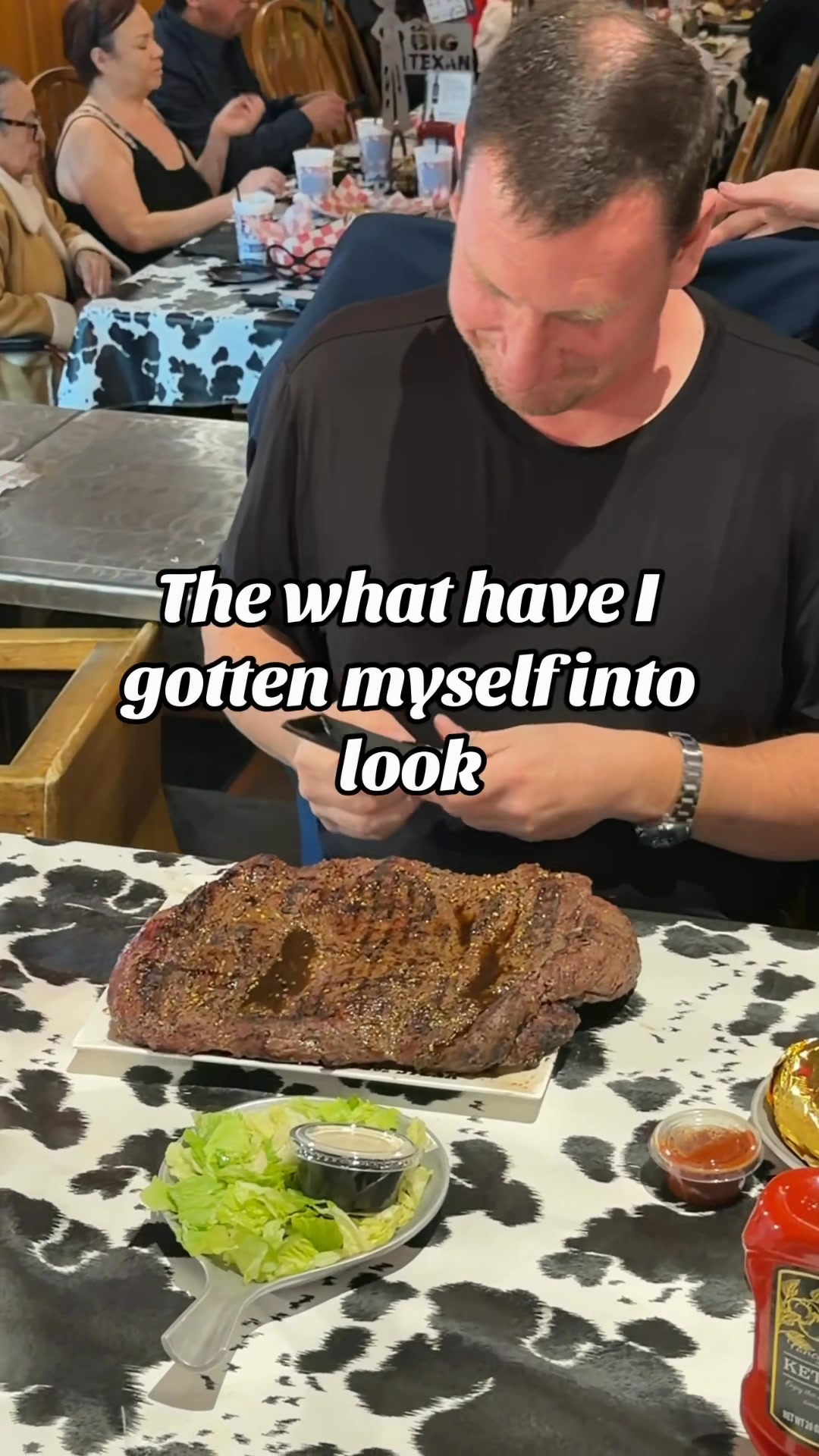Stepping up to eat... - The Big Texan Steak Ranch & Brewery | Facebook