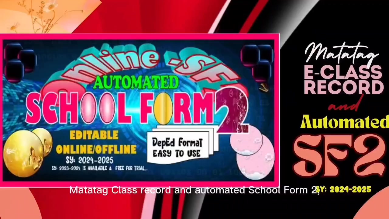 Automated SF2 SY: 2024 2025 📌DepEdFormat 📌Easy Access 📌Can be open and ...