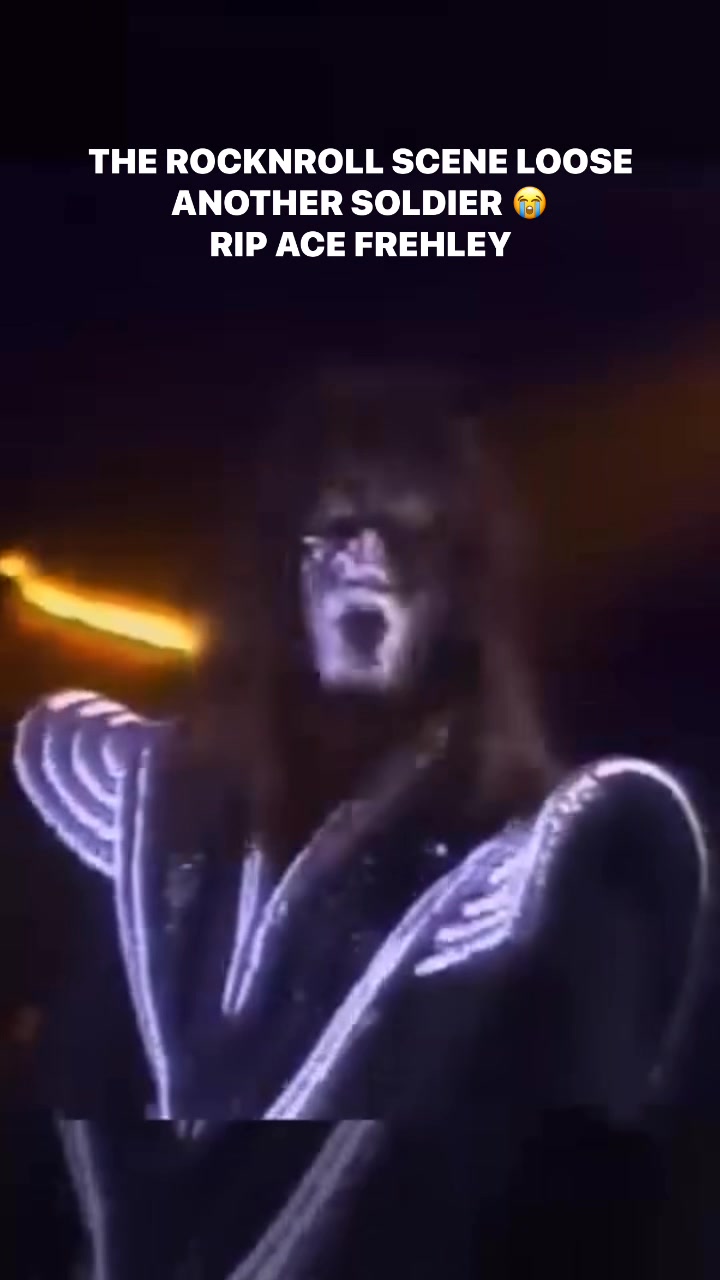 Ace was a guitar hero on 70s and till nowadays. Drink with LEMMY ...